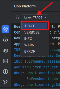 Level output drop-down