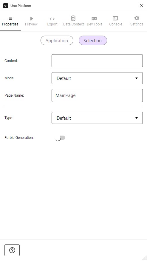 Figma plugin default page