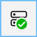 Hot Design Toolbar connection status icon