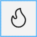 Enter Hot Design Toolbar flame icon